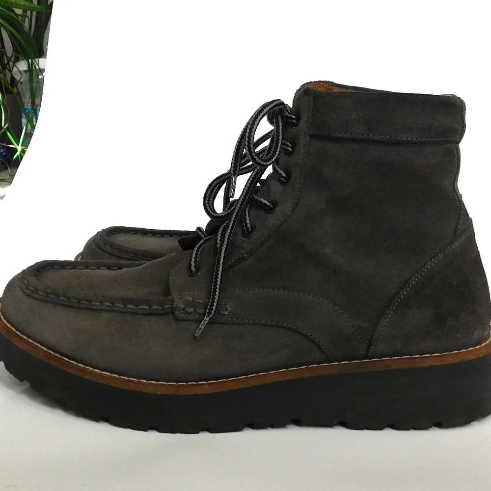 Ortholite Alphine Design Men's Chuka Work Boots Gray Size 11.5 - Picture 10 of 10
